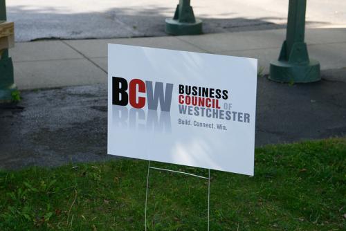 The Business Council of Westchester Chamber Lawn Sign