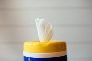 sanitizing wipes